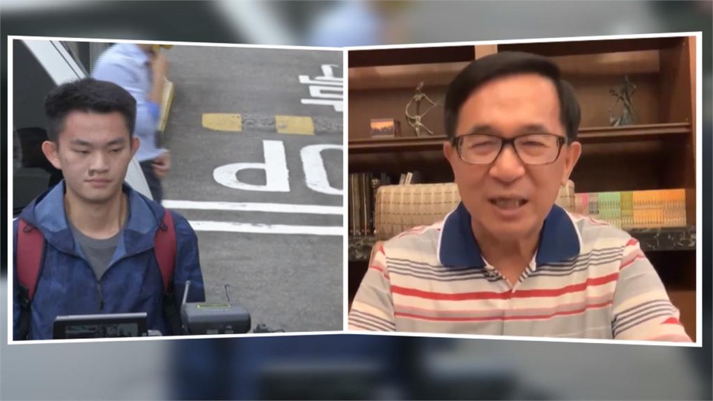 陳同佳案台港攻防 陳水扁：先抓起來繩之以法