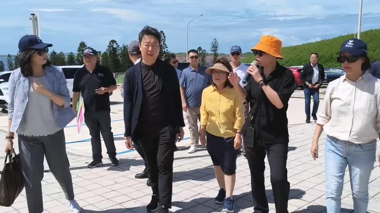 交長陳世凱視察澎湖　吳淑瑾爭取往返航班拚觀光