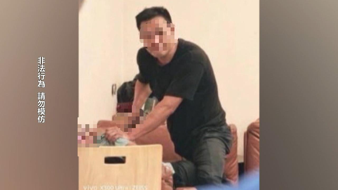 桃機首例持刀挾持案！　嫌犯「持刀壓人畫面」獨家曝光