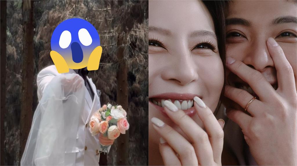 劉品言才閃婚連晨翔！「前男友」突捧頭紗現身「希望妳幸福」全網暴動