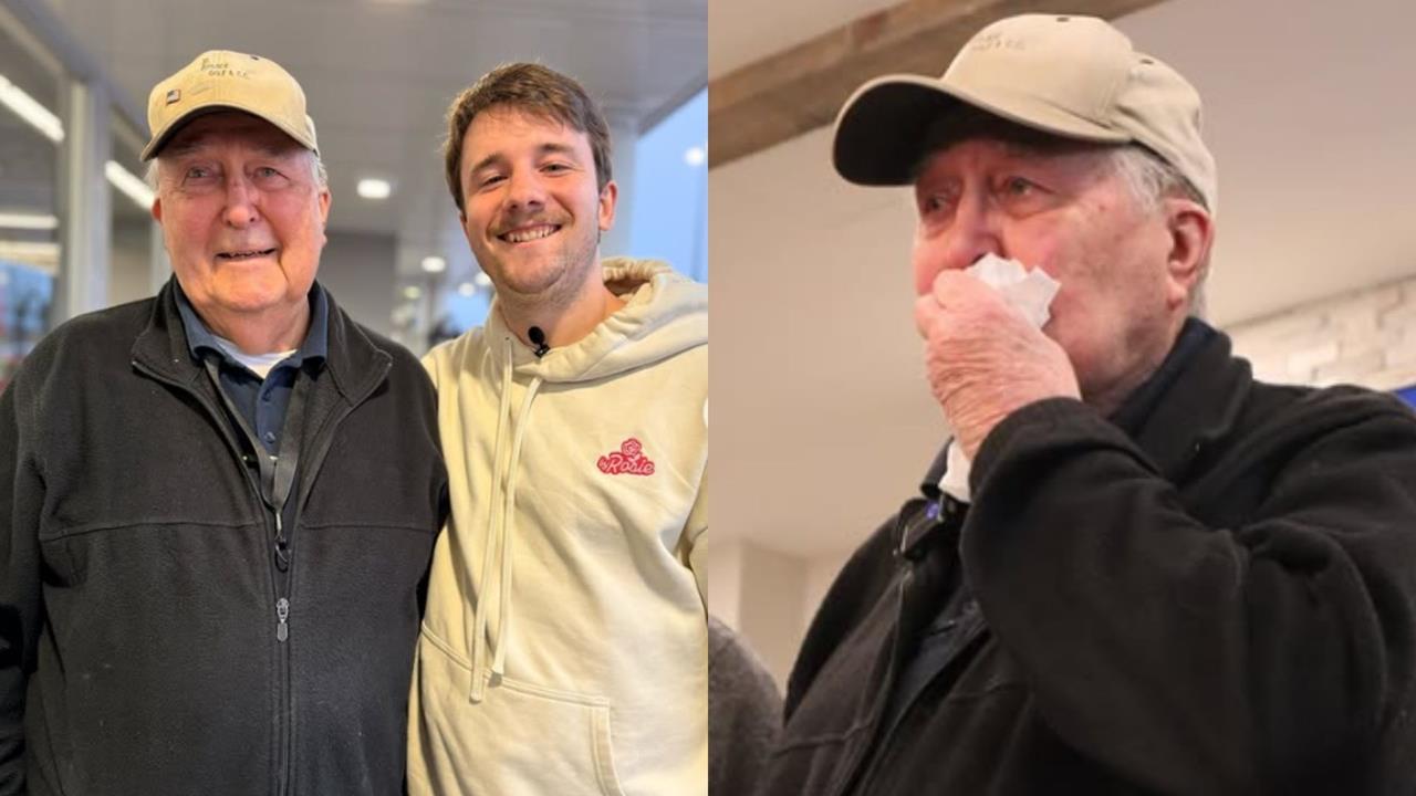 88歲翁每天站超市結帳8小時!辛酸故事惹哭全球網友善款衝破5千萬