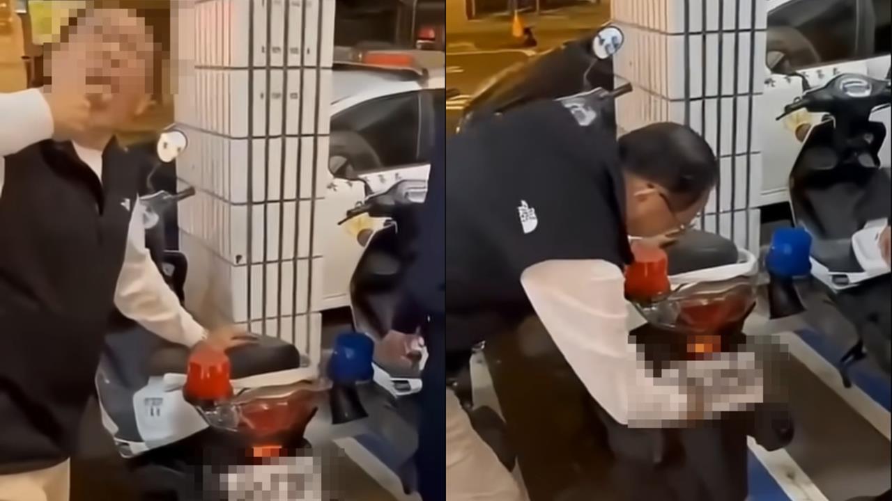 影／基隆所長怒飆：巡邏車都我洗的！親自「吮指證明」訓斥同仁荒謬畫面曝