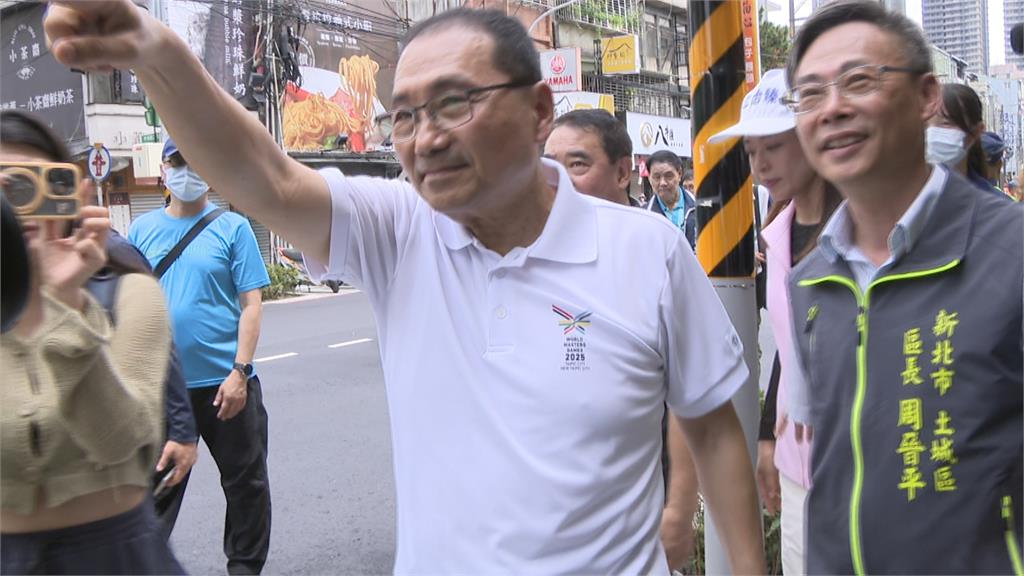 土城中央路行人空間升級　侯友宜：基礎建設是重中之重