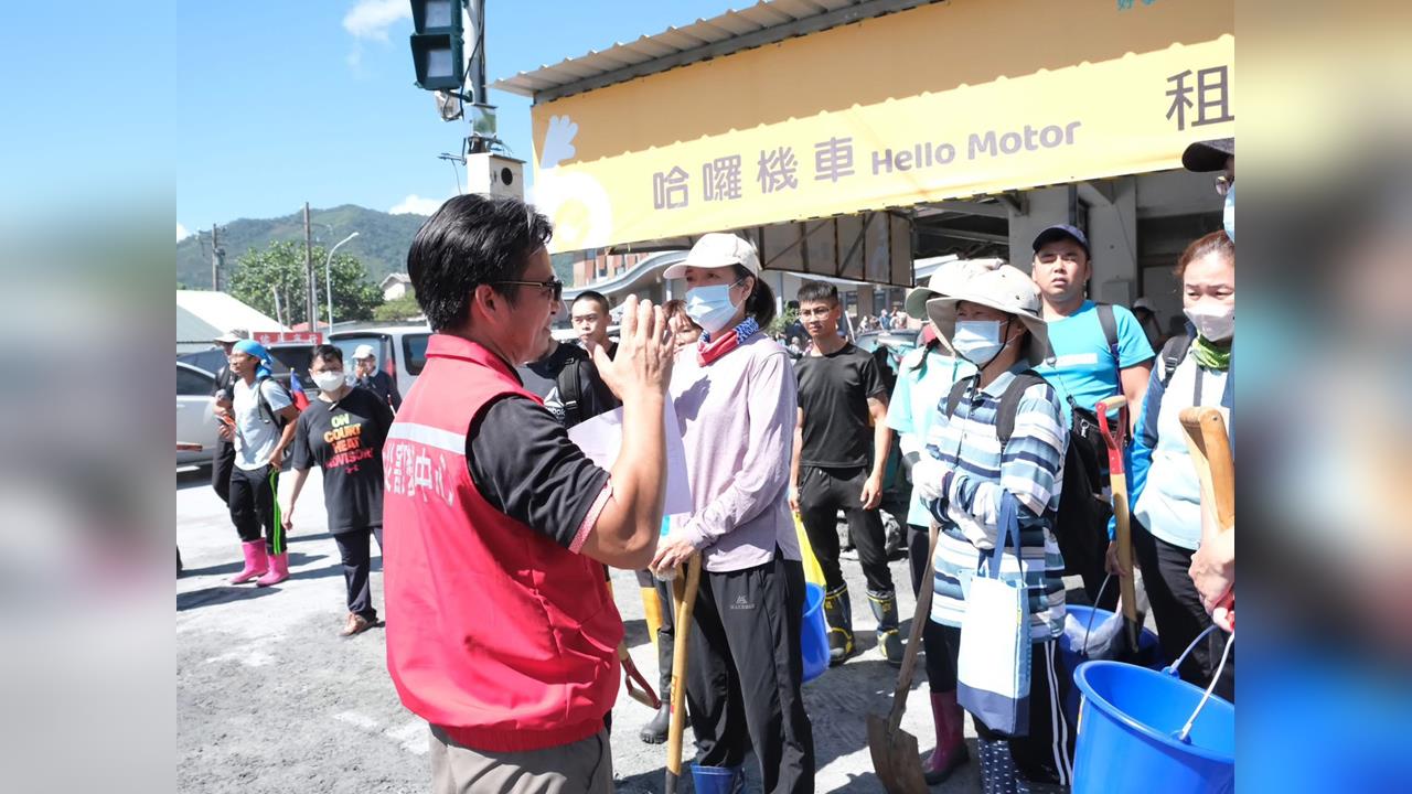 原民會攜手國軍與志工　全力協助花蓮光復鄉部落災後復原