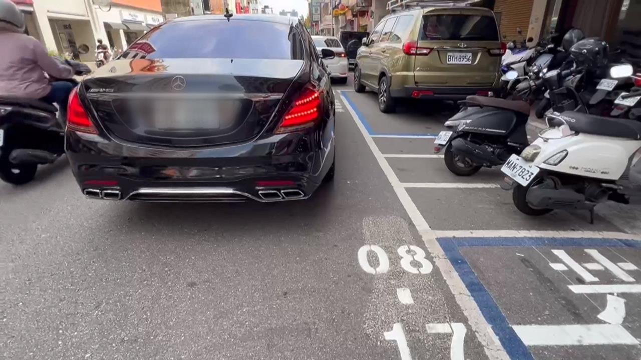 超奇葩！台中赫見「輪班停車格」挨批擾民　汽機車停錯恐收罰單