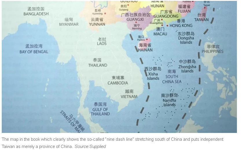 快新聞／澳洲課本中國地圖含「台灣」 書商承諾回收