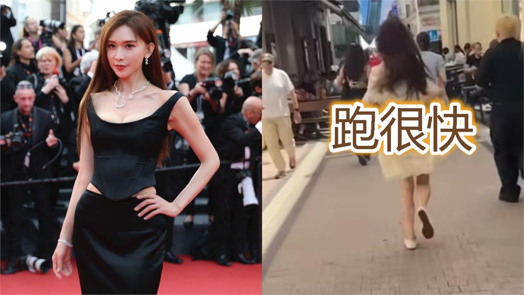 長髮正妹「街頭0偶包狂奔」是林志玲！私下真面目曝…竟因塞車怕遲到