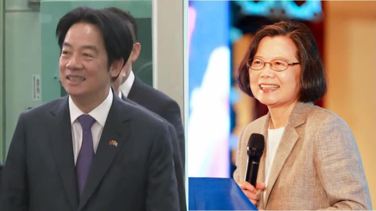 賴清德燦笑返台！蔡英文「3符號迎接」喊話1句…網感動：世界看見了
