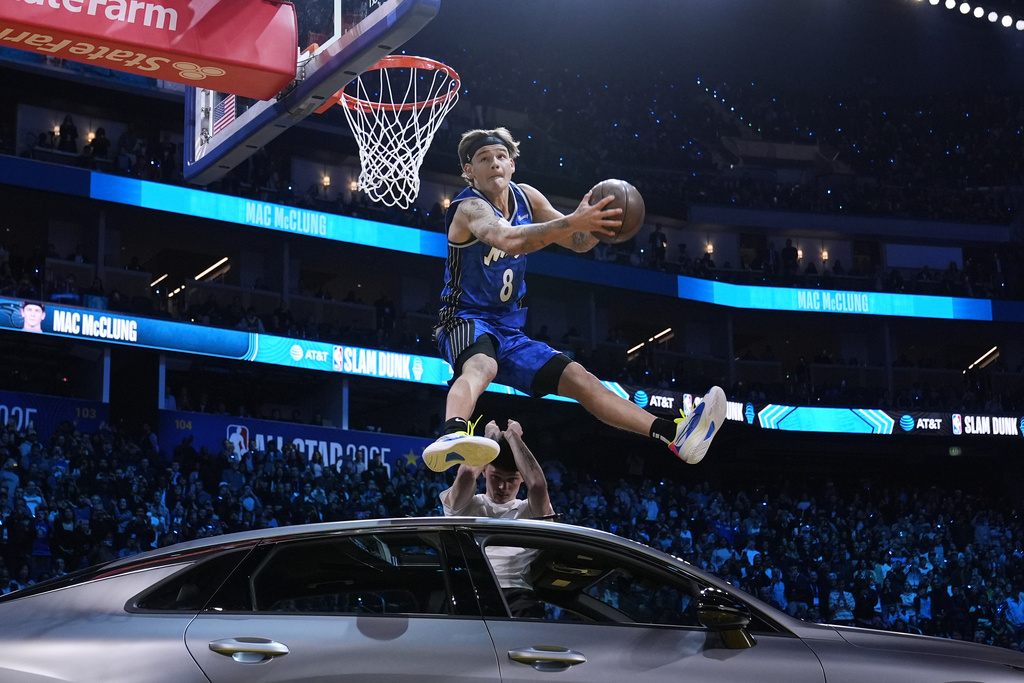 NBA(影)／勁爆4灌全滿分！麥克朗扣下灌籃大賽史無前例三連霸