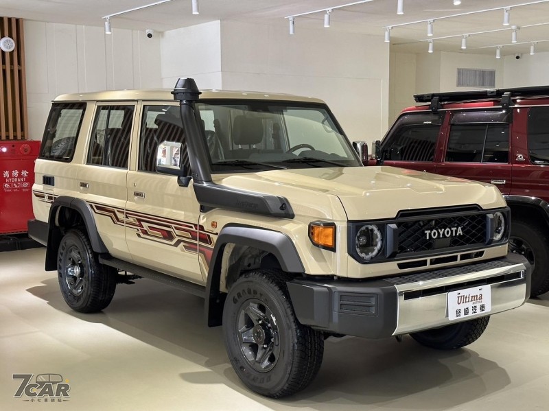 越野硬漢巡航艦　2024 年式 Toyota Land Cruiser 76 實拍