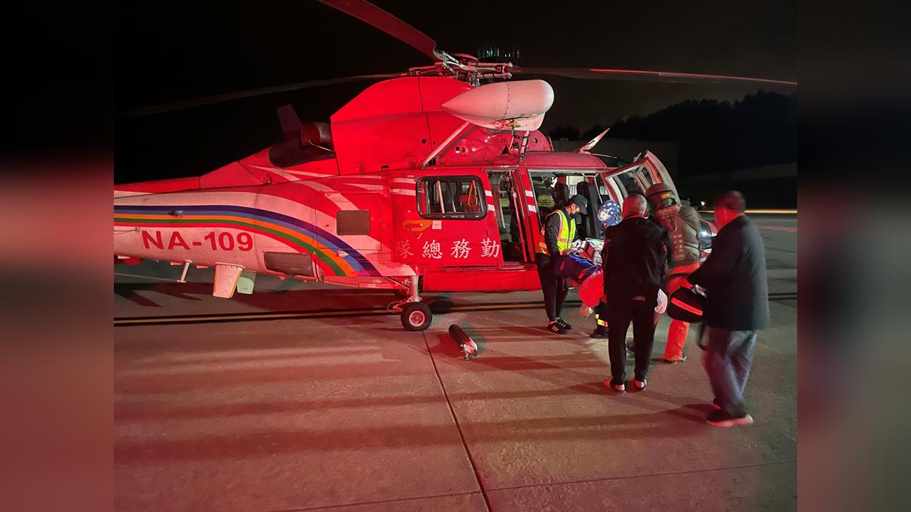 快新聞／夜間救護再突破！空勤總隊推夜間無跑道緊急救護