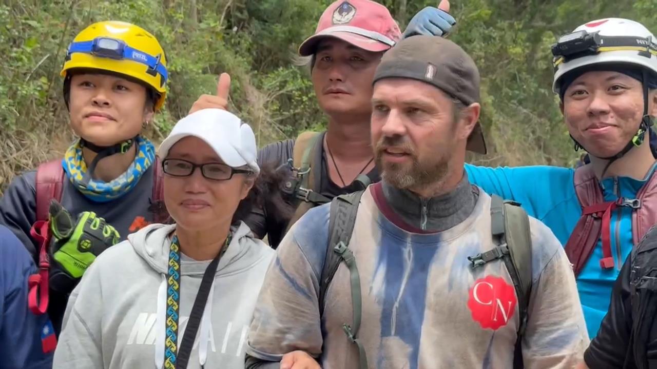 受困峭壁山洞近一週獲救　台東澳洲女婿馬修：不敢再上山
