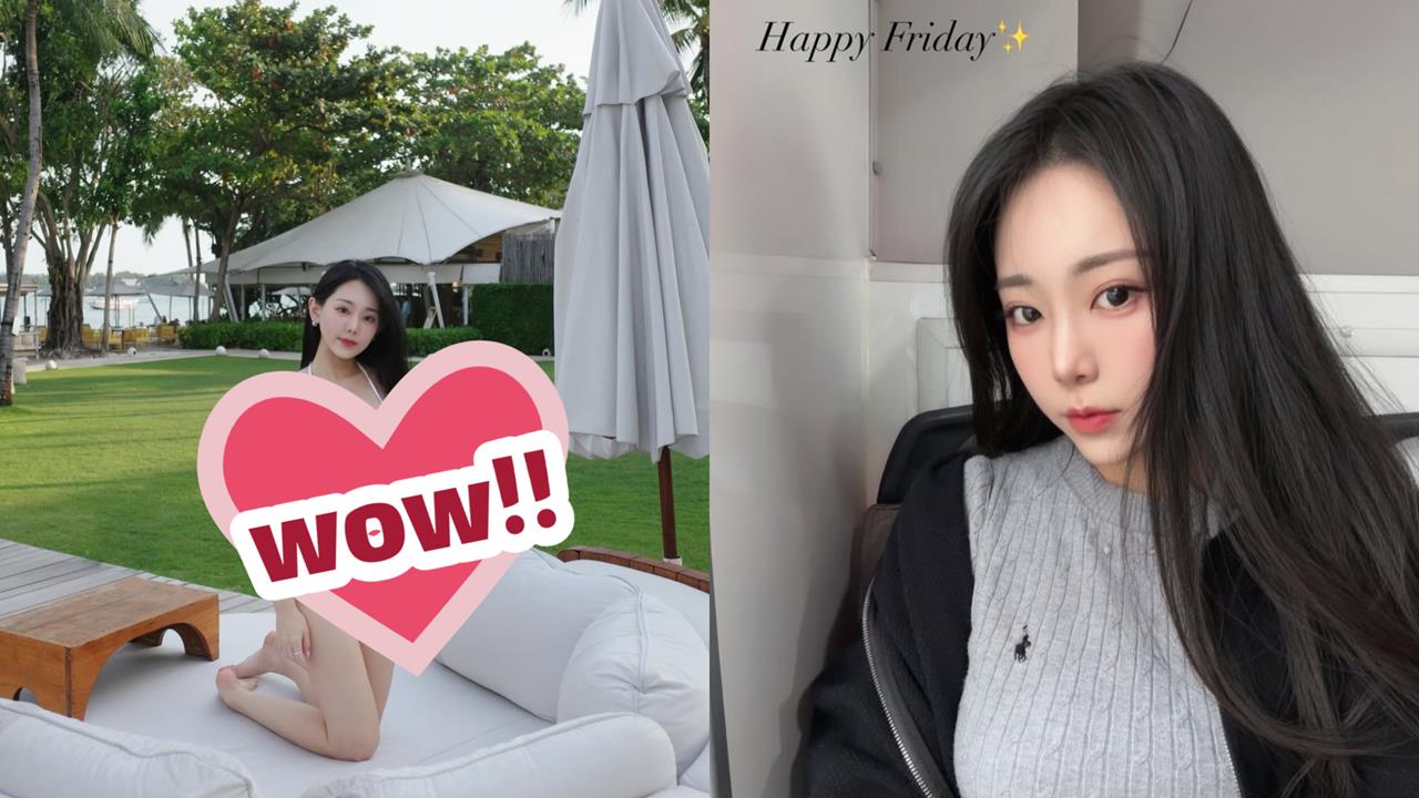 「最美數學老師」海島大解放！凱莉穿「極少布料」比基尼...粉絲理智斷線：回去上課