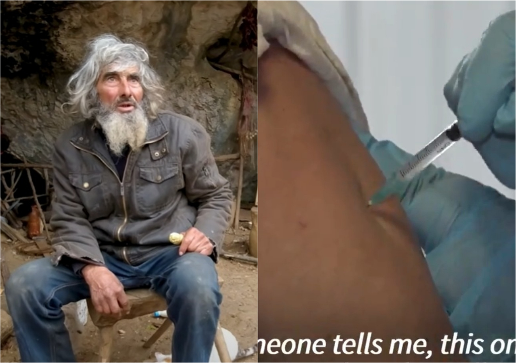 70歲男隱居洞穴20年為「打疫苗」下山！馬斯克也發文驚嘆