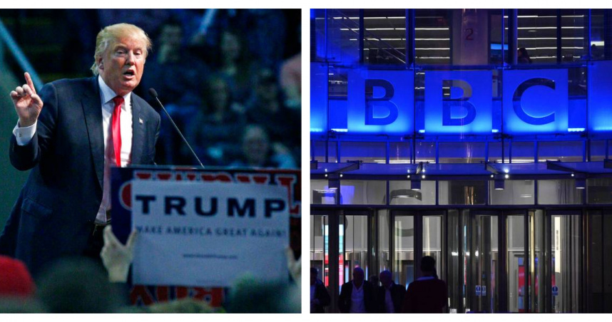 川普爆氣開嗆BBC！痛批造假剪輯「誤導全球觀眾」　揚言提告索賠最高50億美元