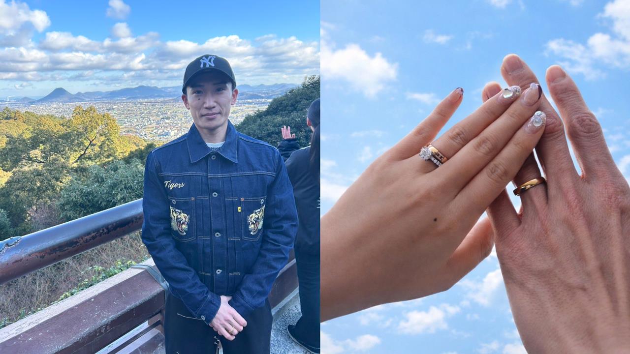 羽球/前球王桃田賢斗結婚了!社群曬婚戒感性告白