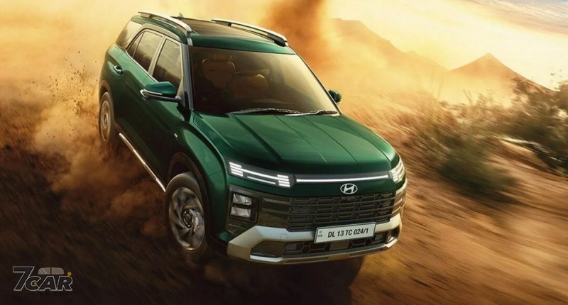 遵循 Santa Fe 設計元素　全新改款 Hyundai Alcazar 正式於印度亮相