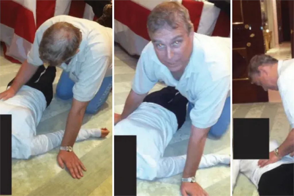 淫魔富豪新照片曝！安德魯王子「狗趴」女性身旁　英首相建議赴美作證