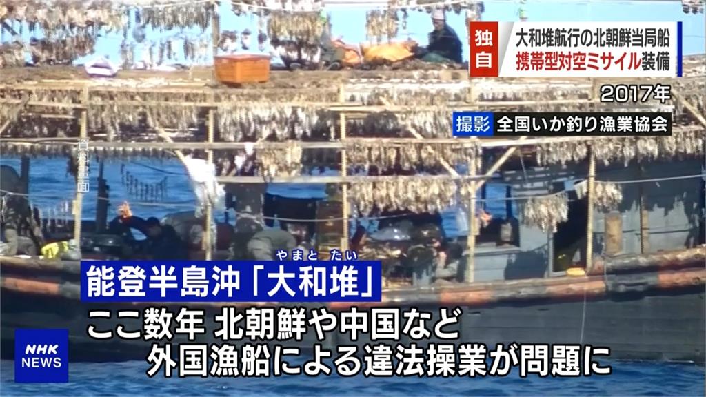 北朝鮮公船攜對空飛彈裝備　6月越界日本漁場