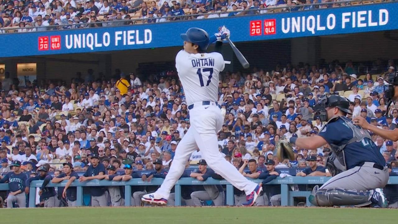 MLB(影)／道奇大谷翔平擺脫低潮本季第23轟出爐！「相隔9場」再度開轟全場嗨翻