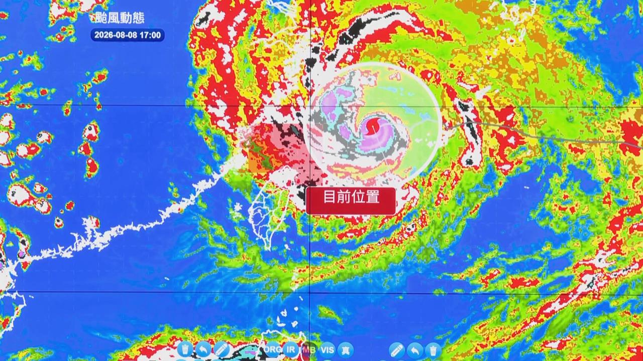 快新聞／白海豚「超胖暴風圈」掠台！北部豪雨不斷　這些縣市嚴防強風