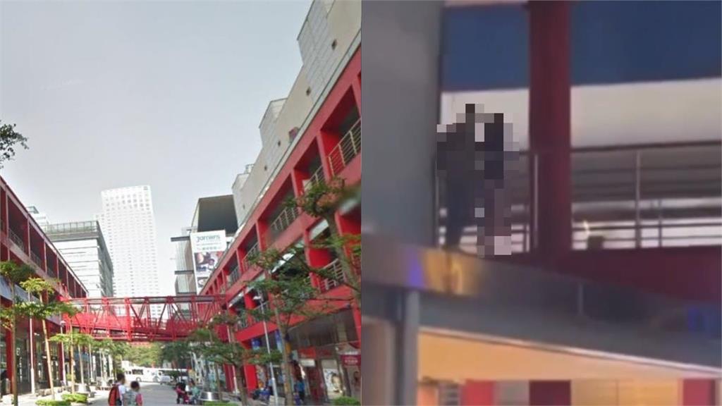 信義區空橋「18禁Live激戰片」遭網瘋傳!警方出手了:已追查2人身分