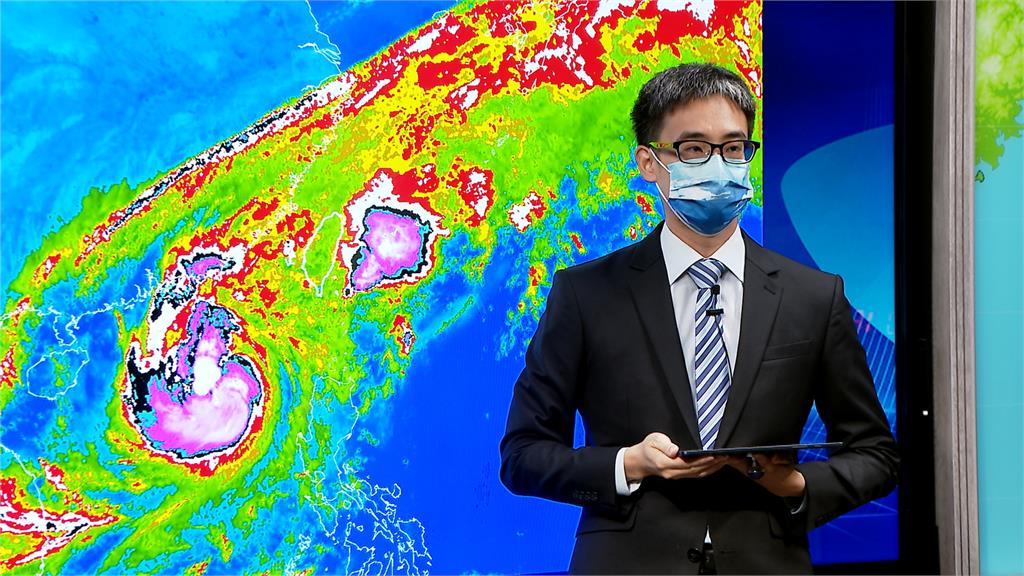 台灣東部強對流系統 蘭嶼一小時降雨108毫米