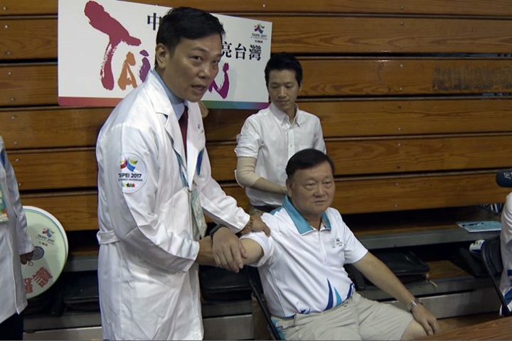 世大運有中醫 要幫外國選手「鬆」一下
