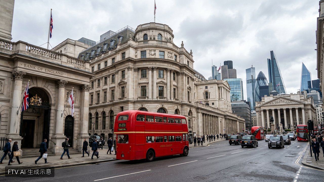 英國5月通膨率維持2.8% 央行本週料將維持利率不變