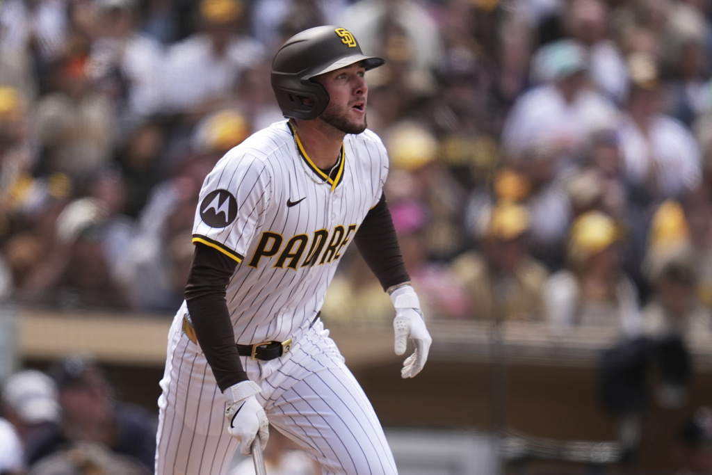 MLB(影)／教士21歲44億超新星開轟建功　教士繼道奇開季豪取7連勝