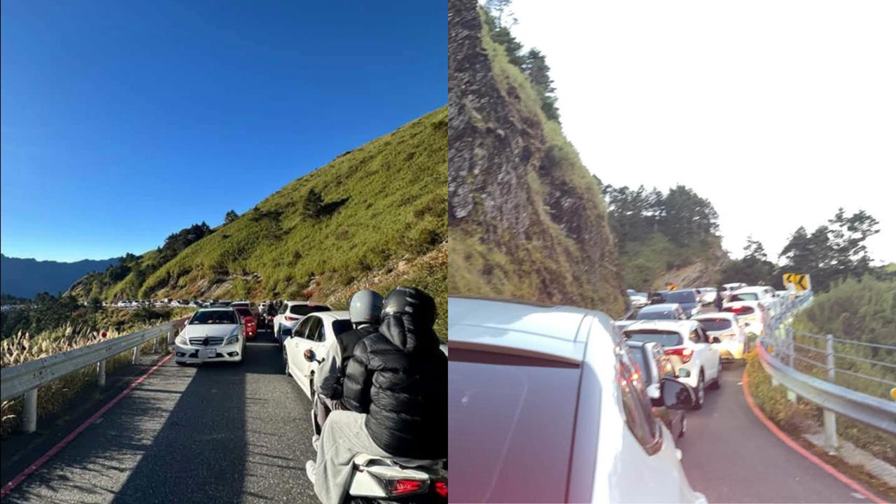 武嶺賓士男「停路中擋200車」塞爆！車主竟「逃罰單」警方揭背後原因