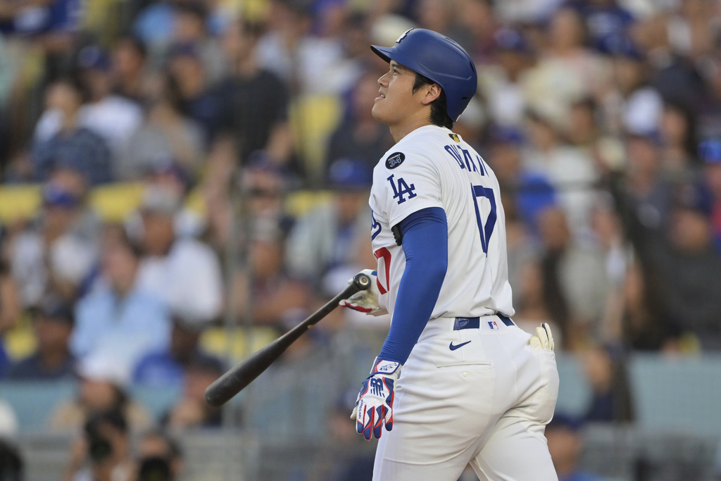 MLB(影)/超帥!只有大谷做得到 一局上你敲我陽春彈 一局下我轟你2分砲
