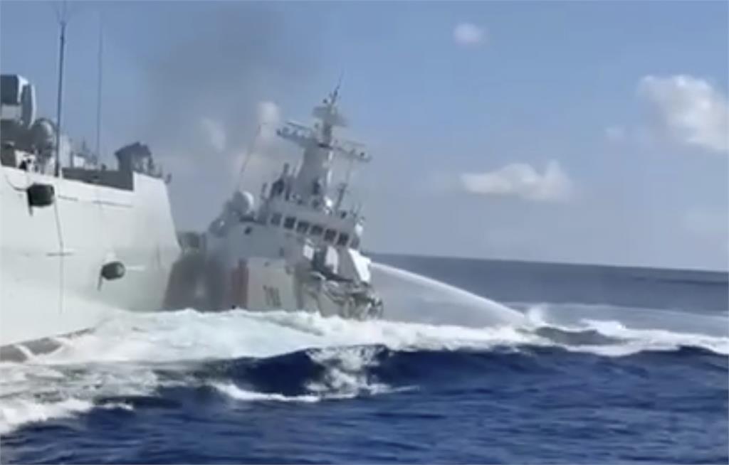 中國造謠無極限！昔控菲、馬國軍艦對峙「是假的」靠AI生成影片