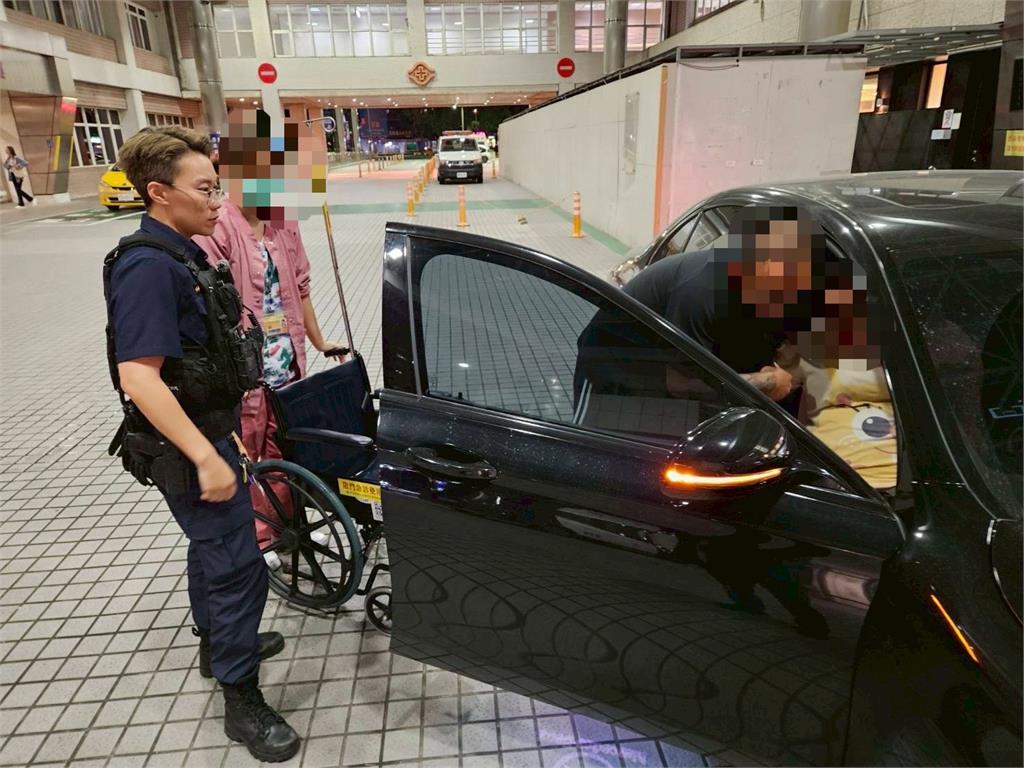 孕婦羊水破了！龜山警10分鐘開道送醫　母女均安