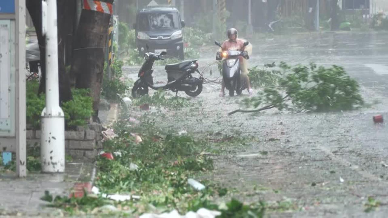 「薔琵」襲沖繩後轉撲九州　濟州島嚴防強風暴雨