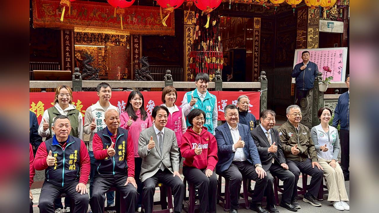 快新聞／賴清德、蕭美琴連兩天同框加持　蘇巧慧：聽取民意是平常在做的事