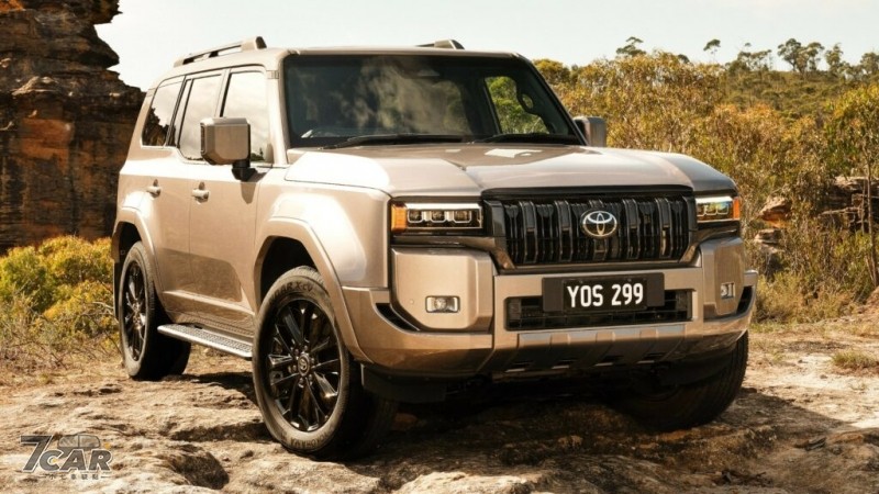 專屬車頭造型上身　新一代 Toyota Land Cruiser Prado 澳洲上市