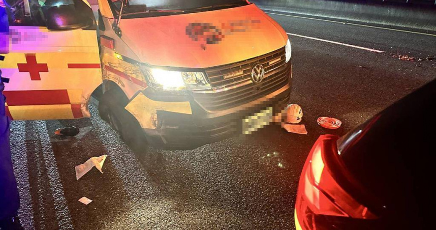男子假報案「持刀搶救護車」　國道3號飆速自撞護欄遭逮