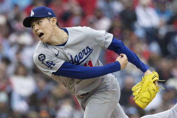 MLB(影)／佐佐木朗希控球回穩！大谷翔平打擊繳白卷  道奇仍以3：1奪勝