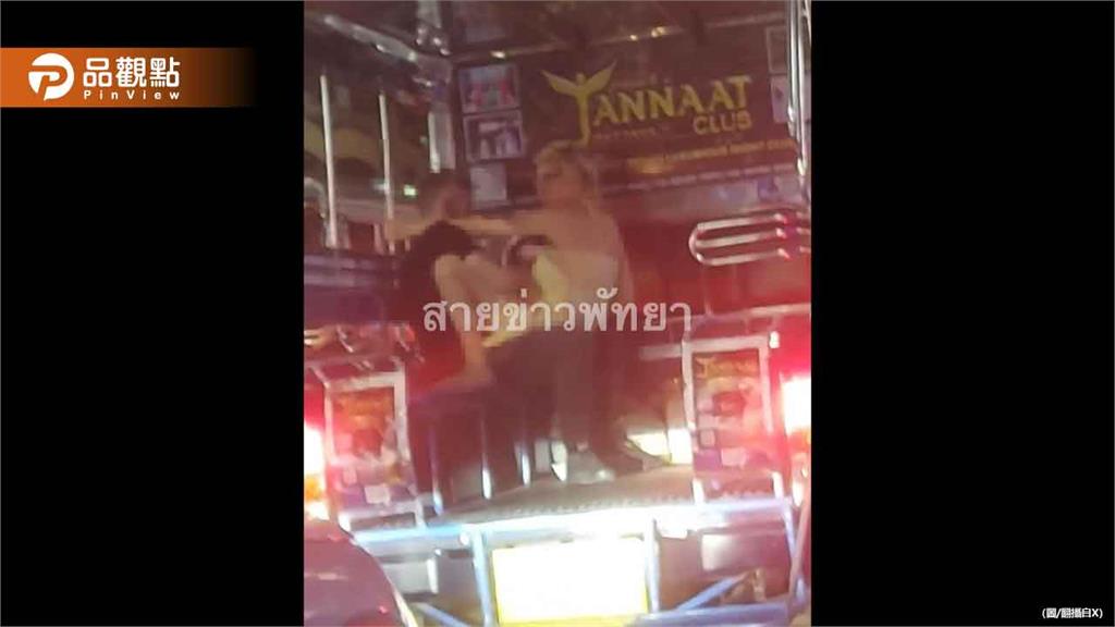 活春宮！男女趁塞車「座位上激情愛愛」公車整台都在晃　
