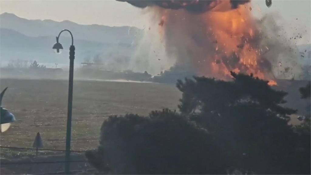 濟航班機撞牆爆炸燒成火球　務安郡劃特別災難地區