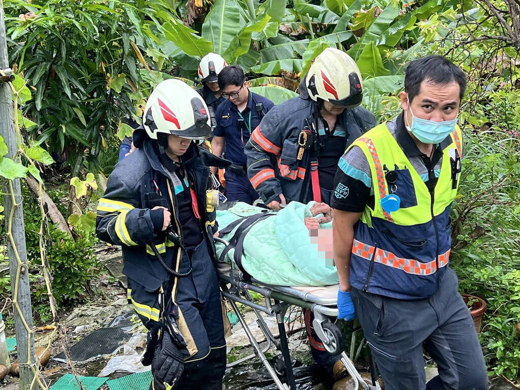 彰化7旬翁失蹤3天被發現躺臥竹林 意識清楚送醫