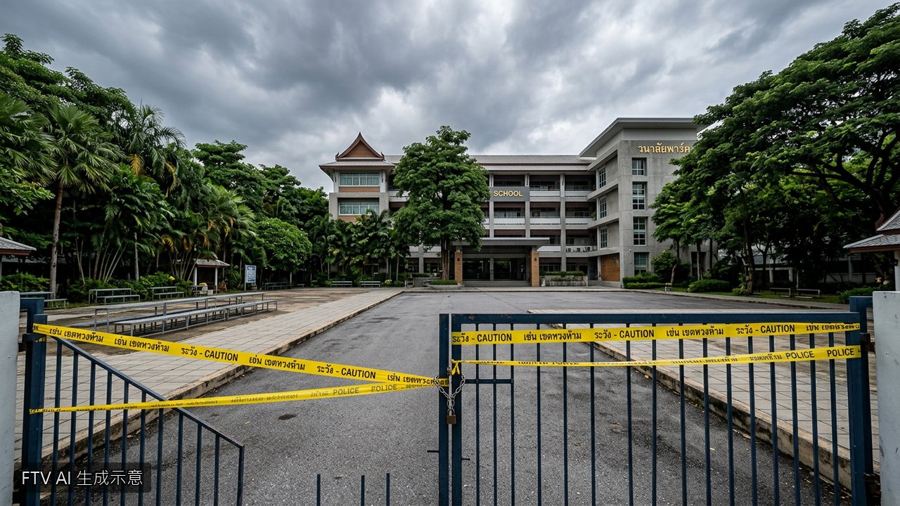 泰國14歲少年校園槍擊奪命　警方：曾上網看暴力內容