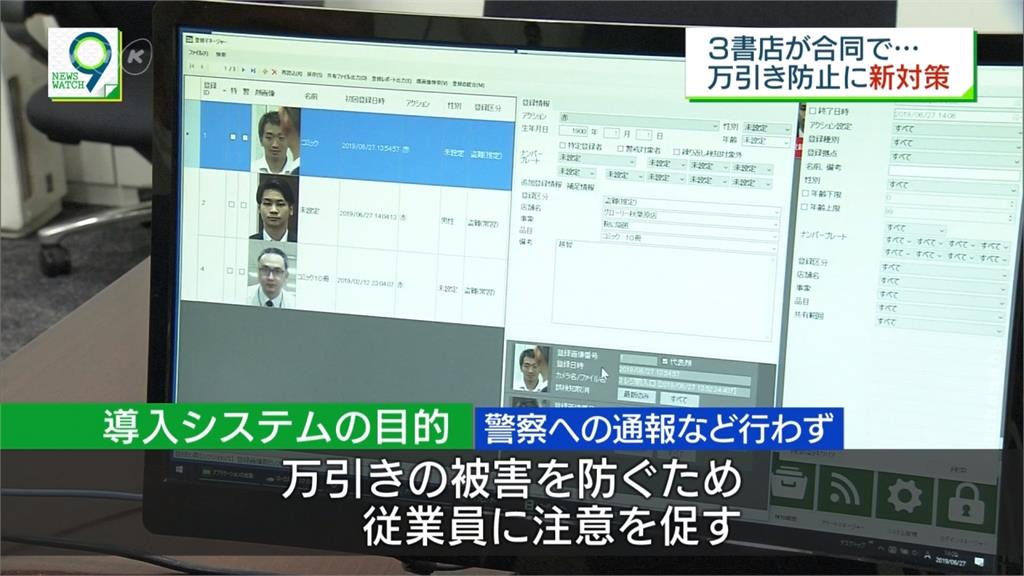 日本書店共享扒手資料 引進臉部辨識遏止竊案