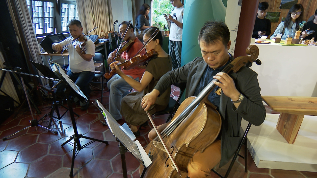 「土生土長」的樂器 台灣杉製小提琴聲音悠揚