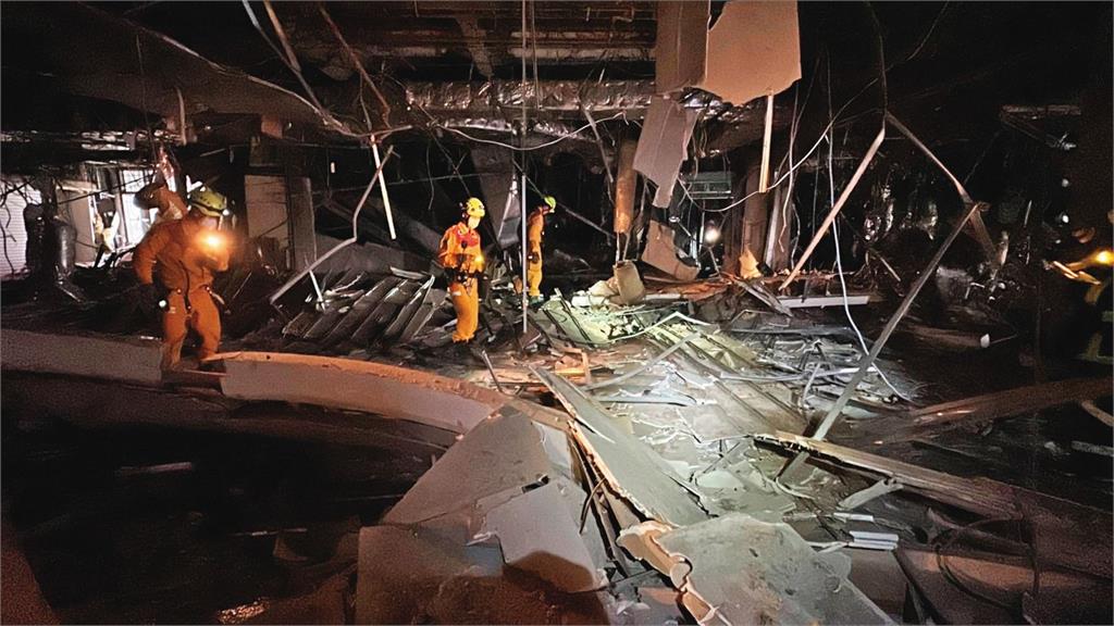 【新光氣爆追真相2】粉塵瀰漫伸手不見五指　分隊長還原12樓煉獄景象