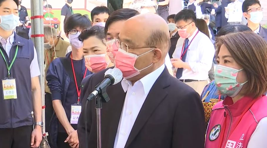 快新聞/蘇巧慧辦公室同仁快篩陽 政院:蘇貞昌非同住家人無須自我健康監測