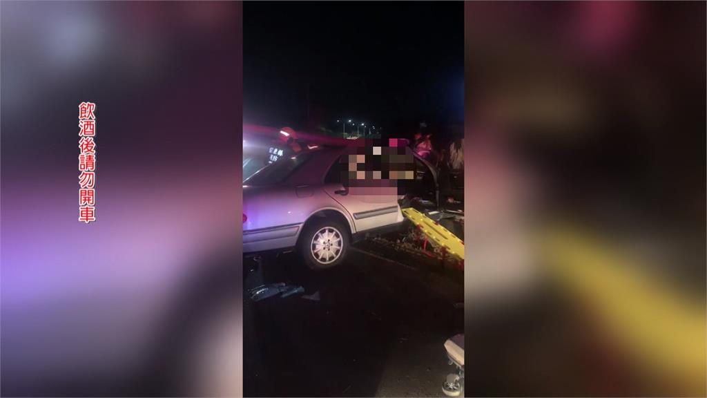 行經平安大橋不平安! 酒駕自撞電桿傷重不治