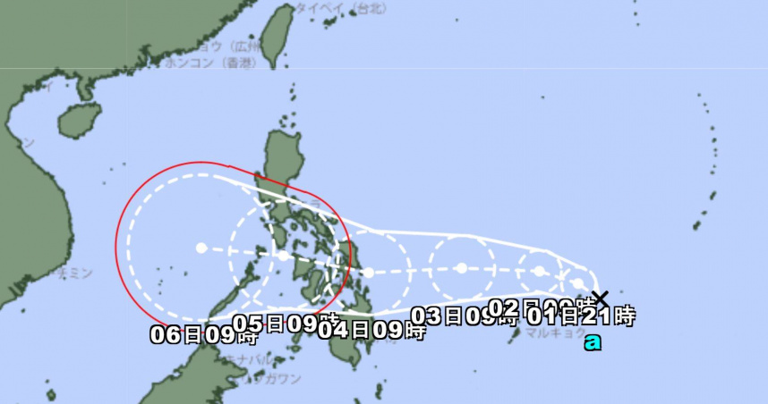 颱風「海鷗」恐明天生成!日氣象廳發布烈風警報 最新預測路徑曝