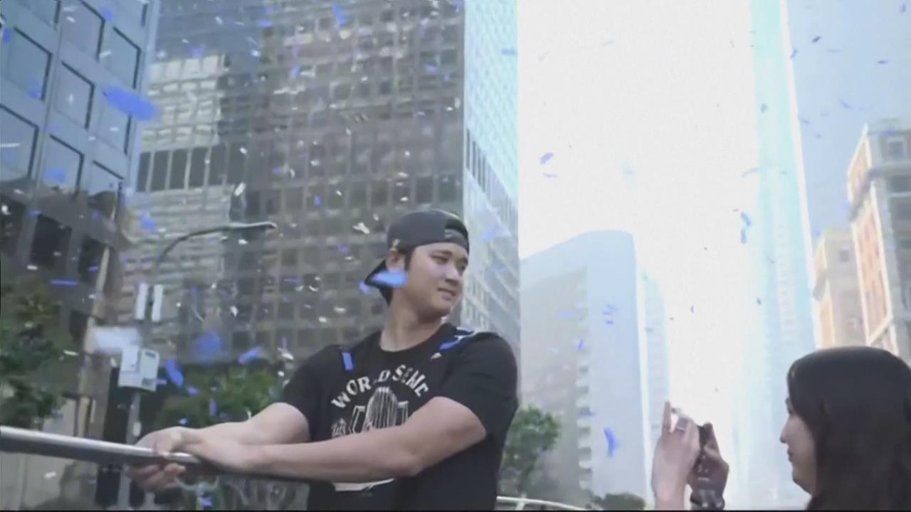 道奇封王遊行吸30萬球迷 大谷:已經在想第3次了